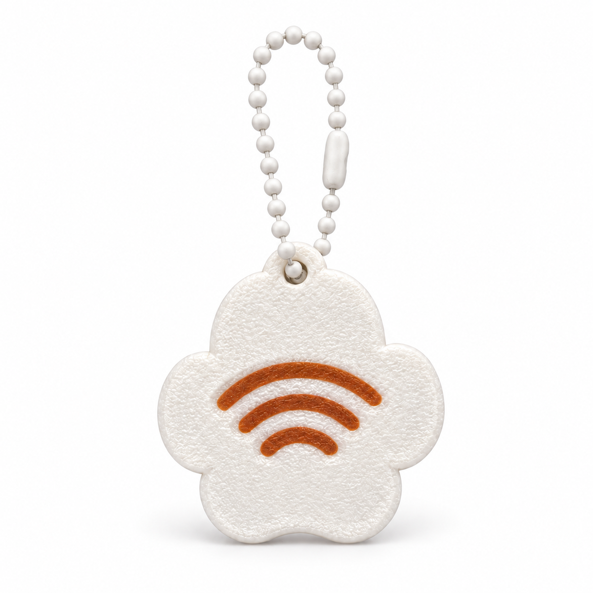 NFC Poot Sleutelhanger Bruin voor hondentrimsalons.